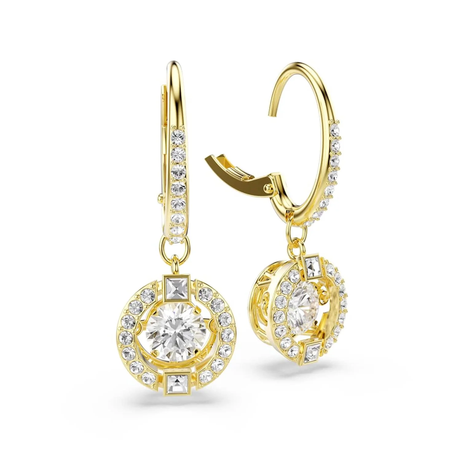 Swarovski Una Sparkling Dc Goudkleurige Oorbellen 5758095 - Image 3