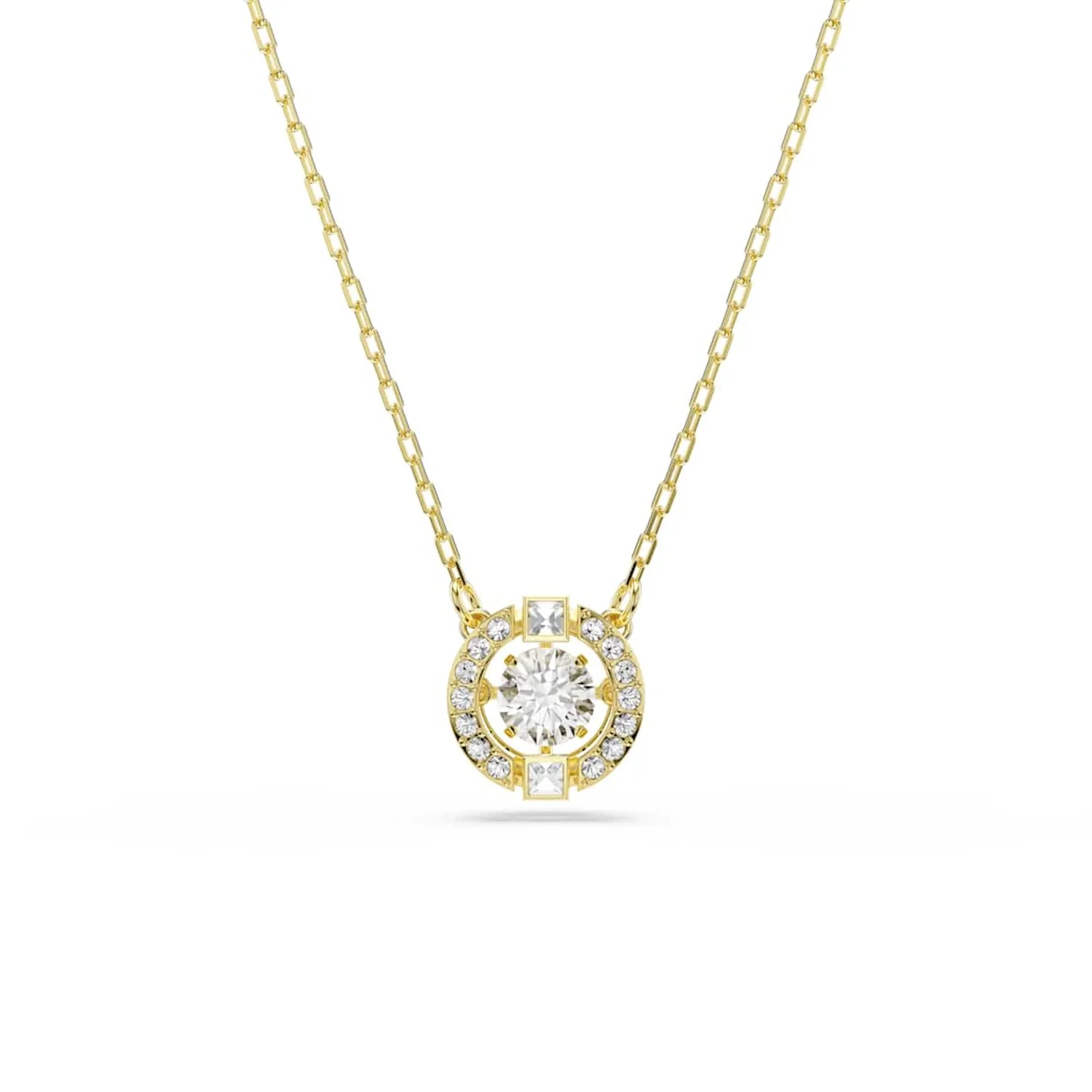 Swarovski Una Sparkling Dc Gouden Ketting 5758061