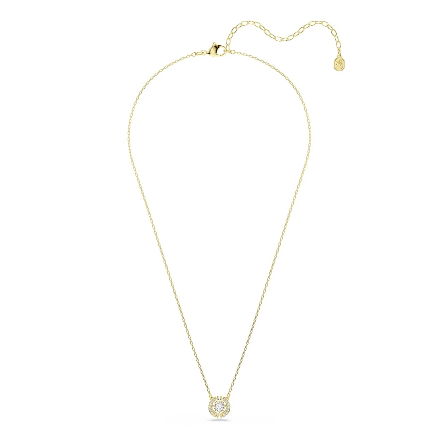 Swarovski Una Sparkling Dc Gouden Ketting 5758061 - Image 2