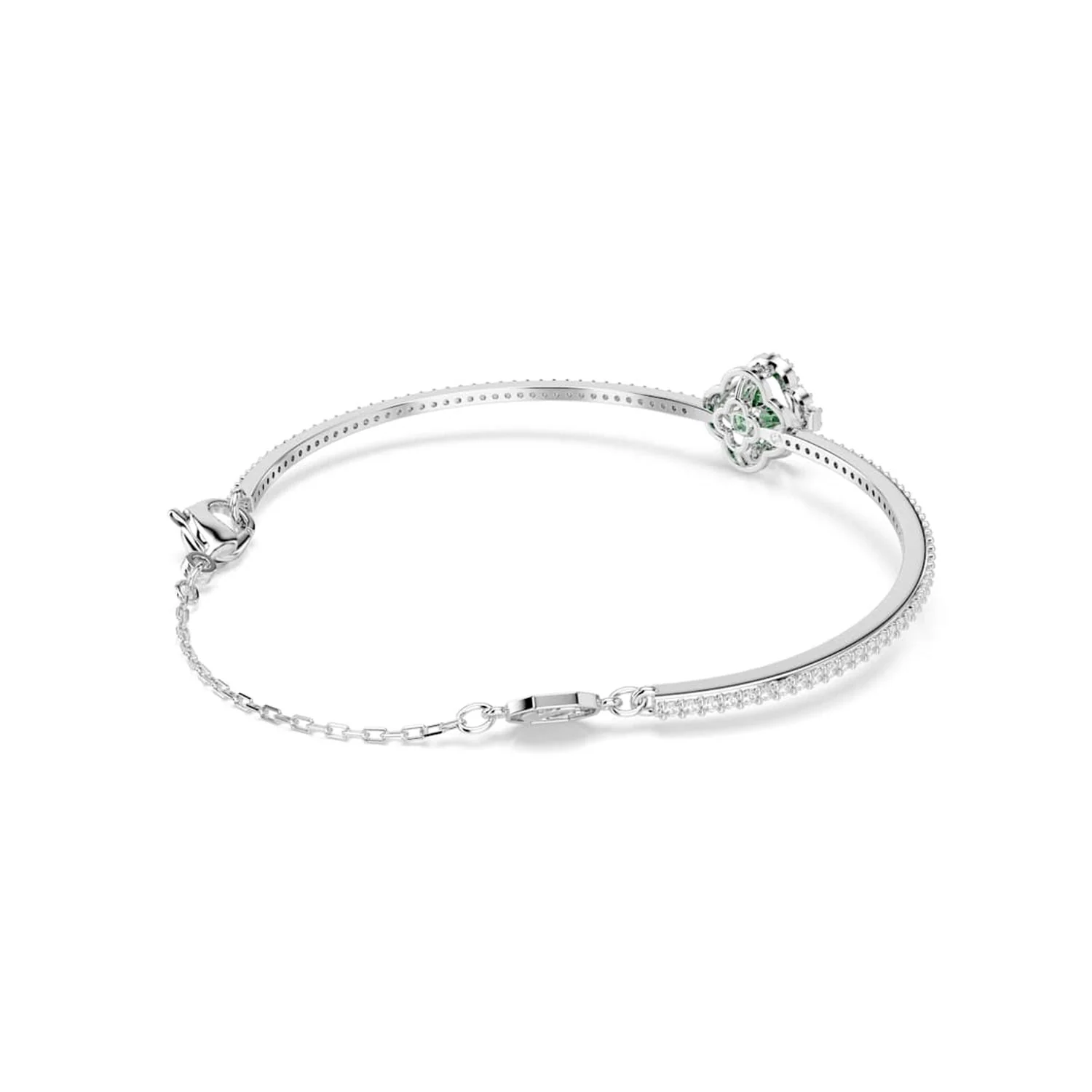 Swarovski Una Sparkling Dc Zilveren Armband met Groene Accenten 5757791 - Image 4