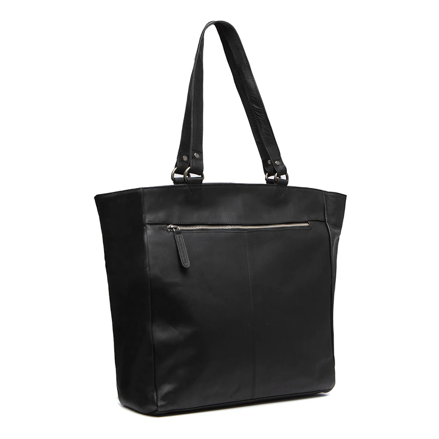 The Chesterfield Brand Berlin Black Leather Shopper C38.016000 - Image 3