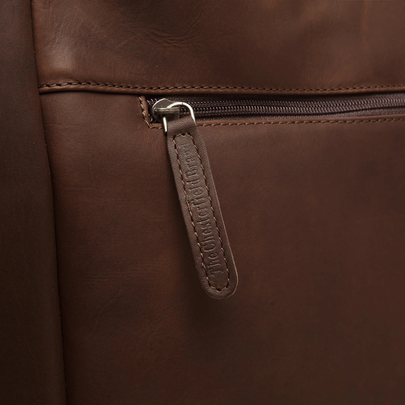 The Chesterfield Brand Berlin Brown Leather Shopper C38.016001 - Image 5