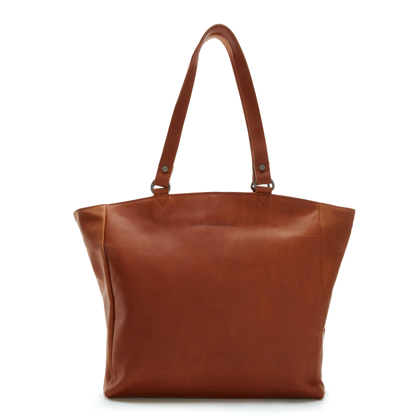 The Chesterfield Brand Berlin Cognac Leather Shopper C38.016031 - Image 3