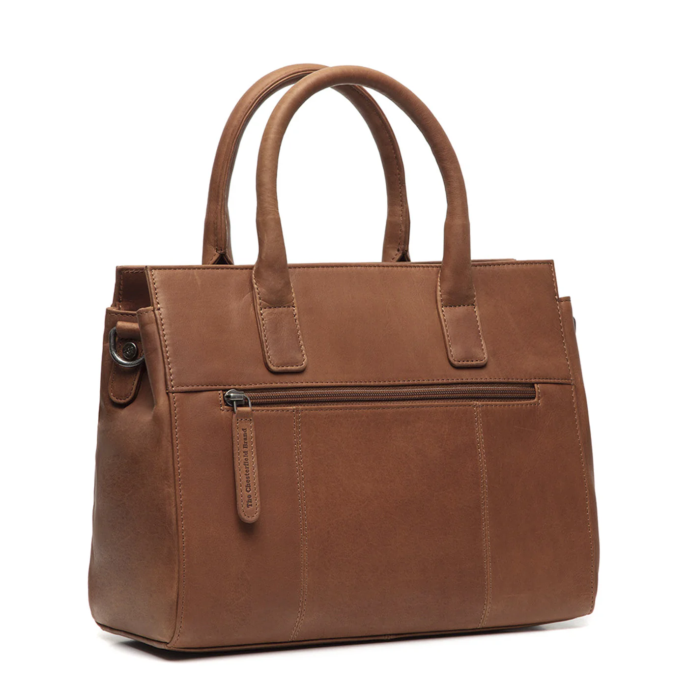 The Chesterfield Brand Garda Cognac Leather Handbag C48.127431 - Image 4