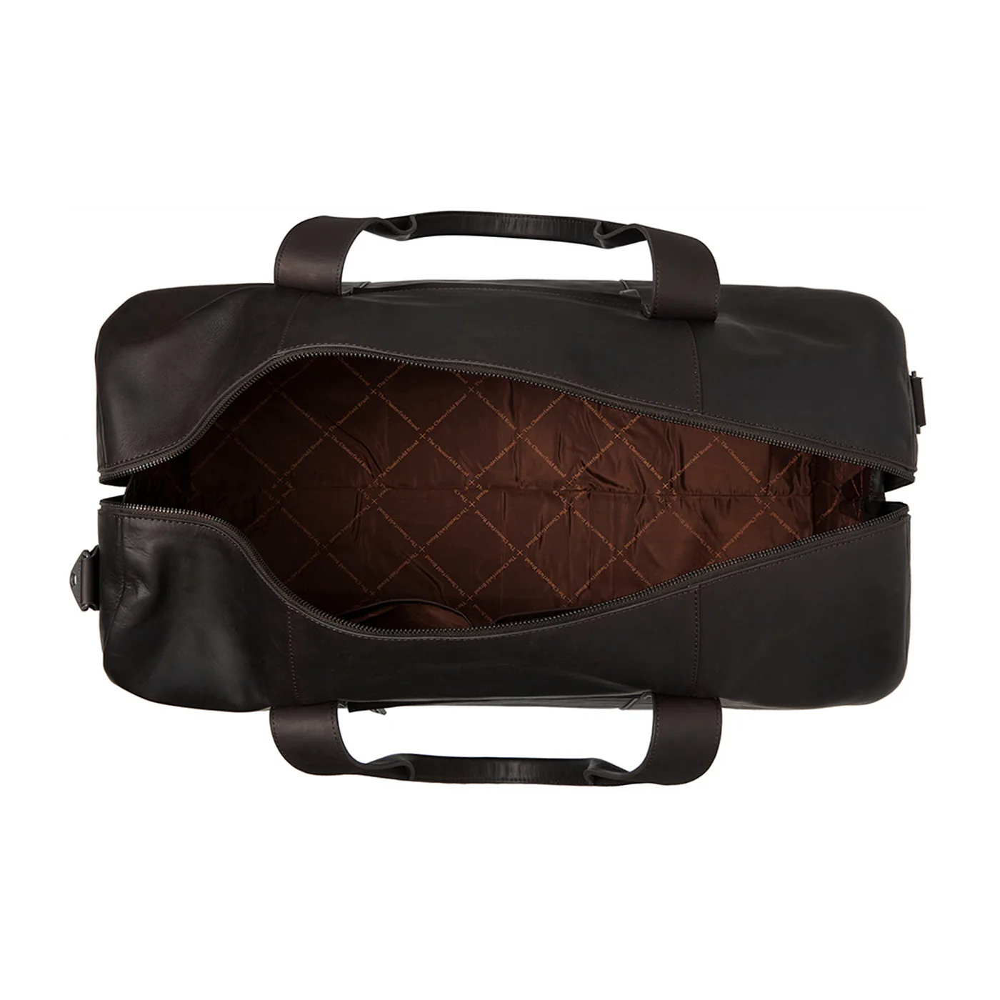 The Chesterfield Brand Hudson Bruine Leren Weekendtas C20.004501 - Image 6