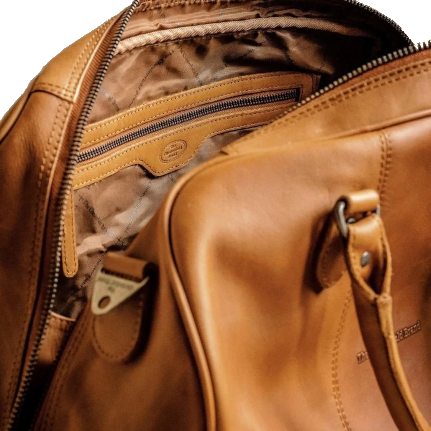 The Chesterfield Brand Liam Cognac Leather Travel bag C20.001331 - Image 4