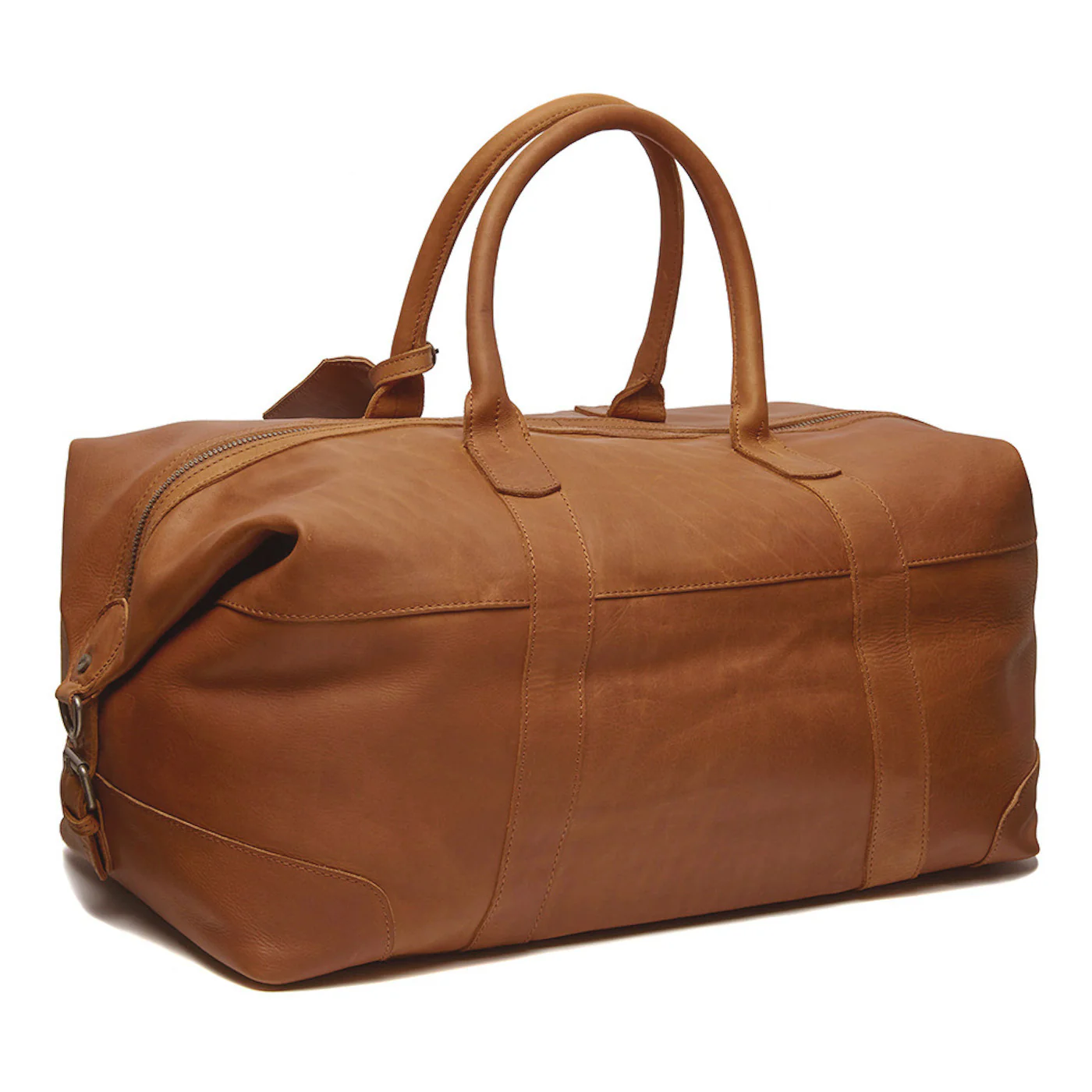 The Chesterfield Brand Portsmouth Cognac Leather Travel bag C20.001731 - Image 6