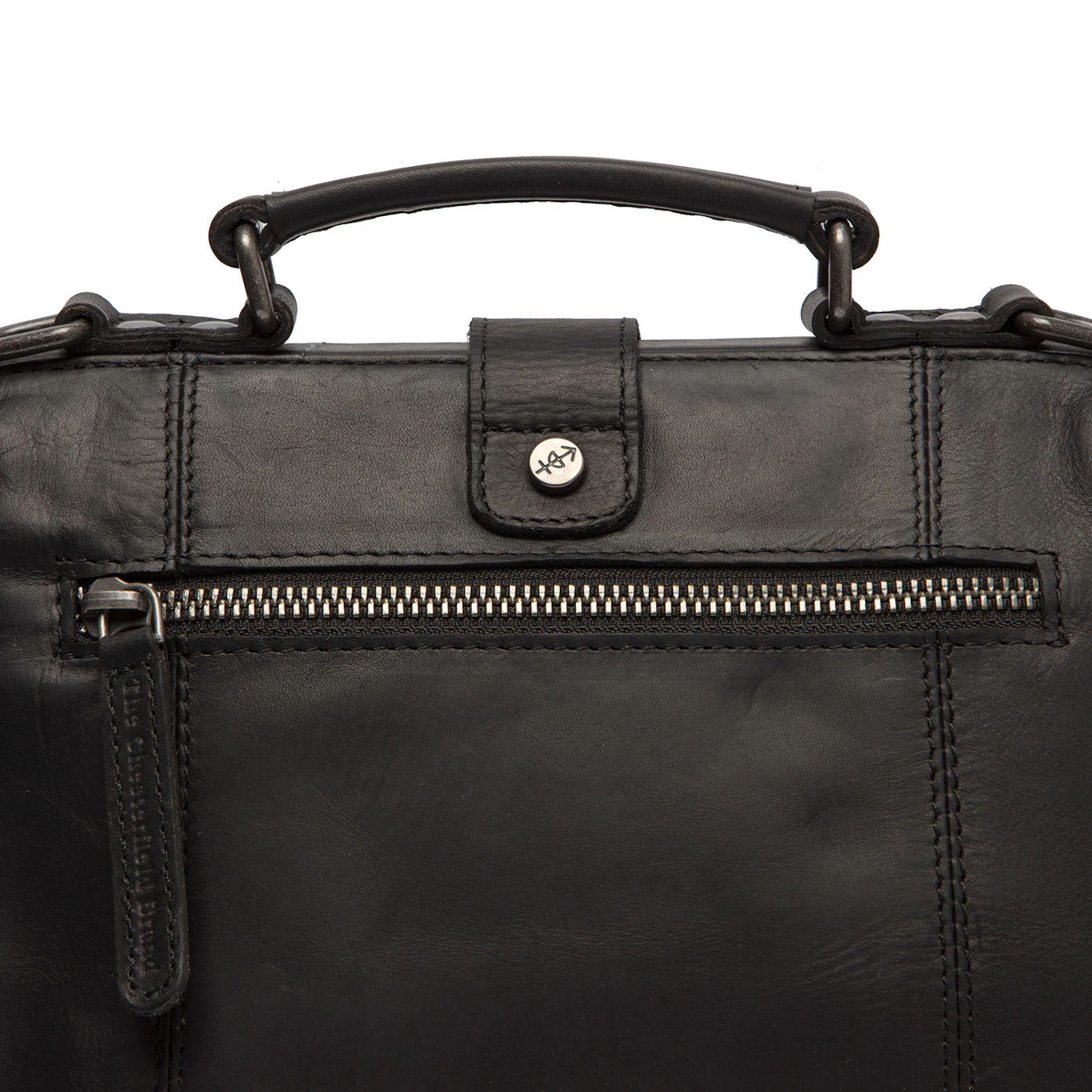 The Chesterfield Brand Rachael Black Leather Handbag C48.112700 - Image 6