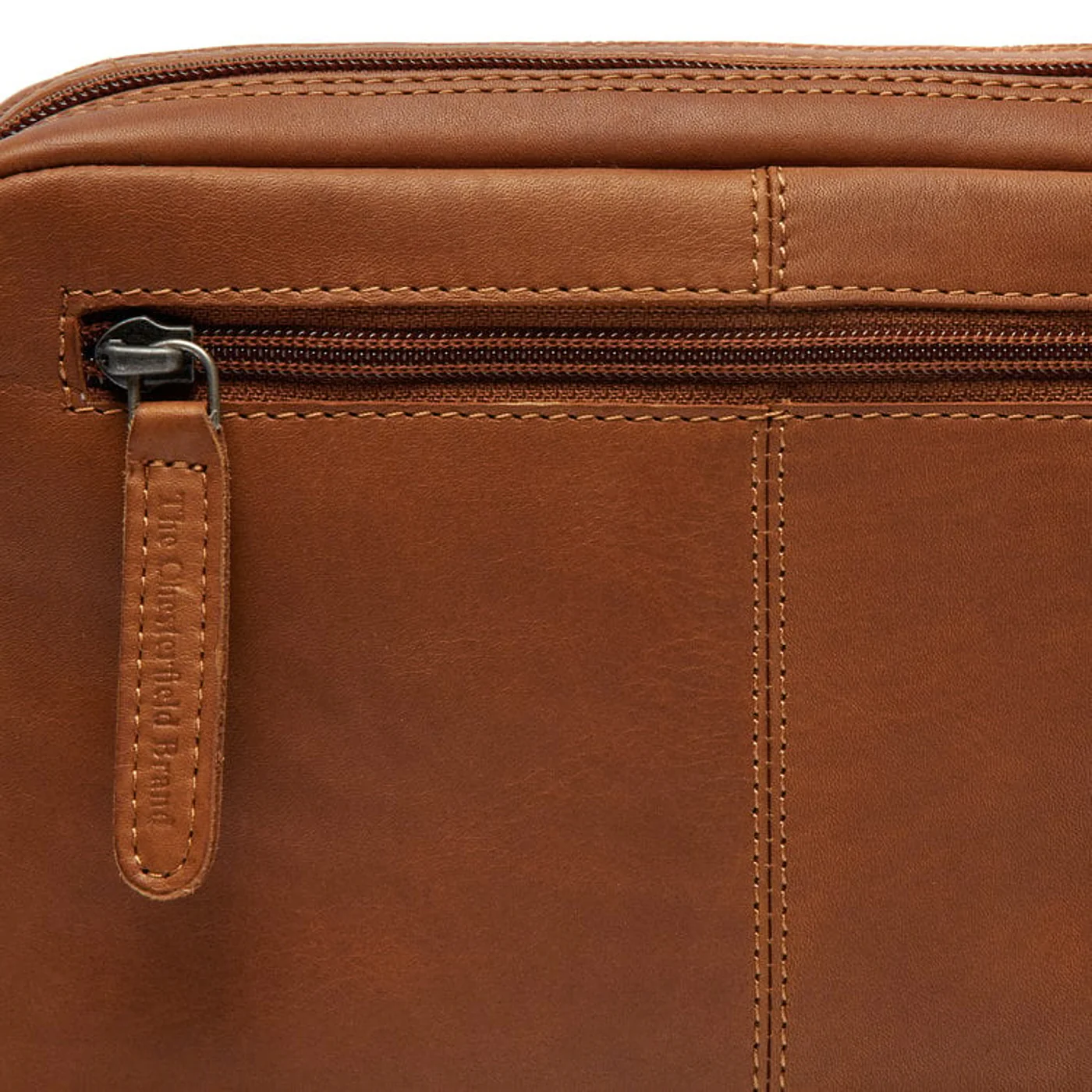 The Chesterfield Brand Tustin Cognac Leather Crossbody bag C48.122231 - Image 4