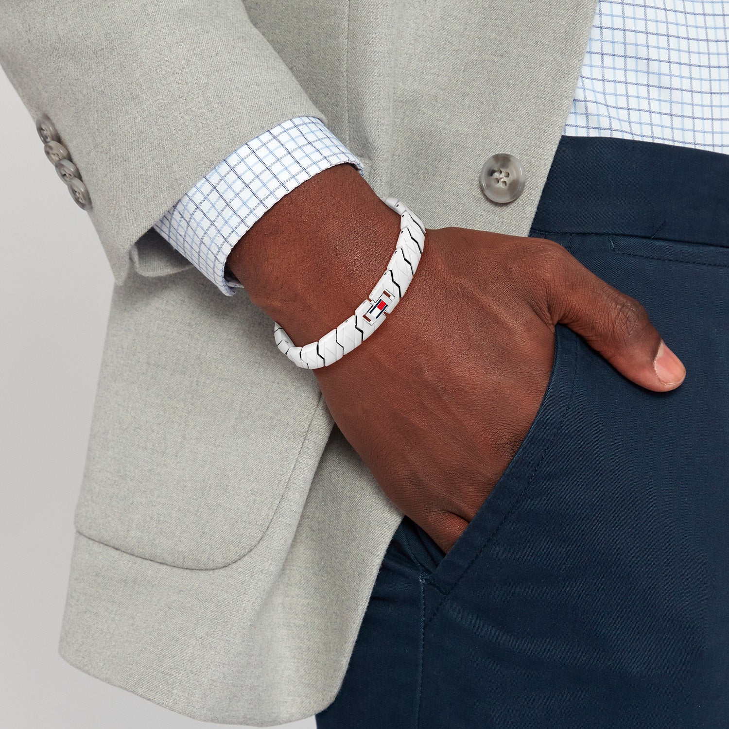 Tommy Hilfiger Lars Zilverkleurige Armband TJ2790619 - Image 2