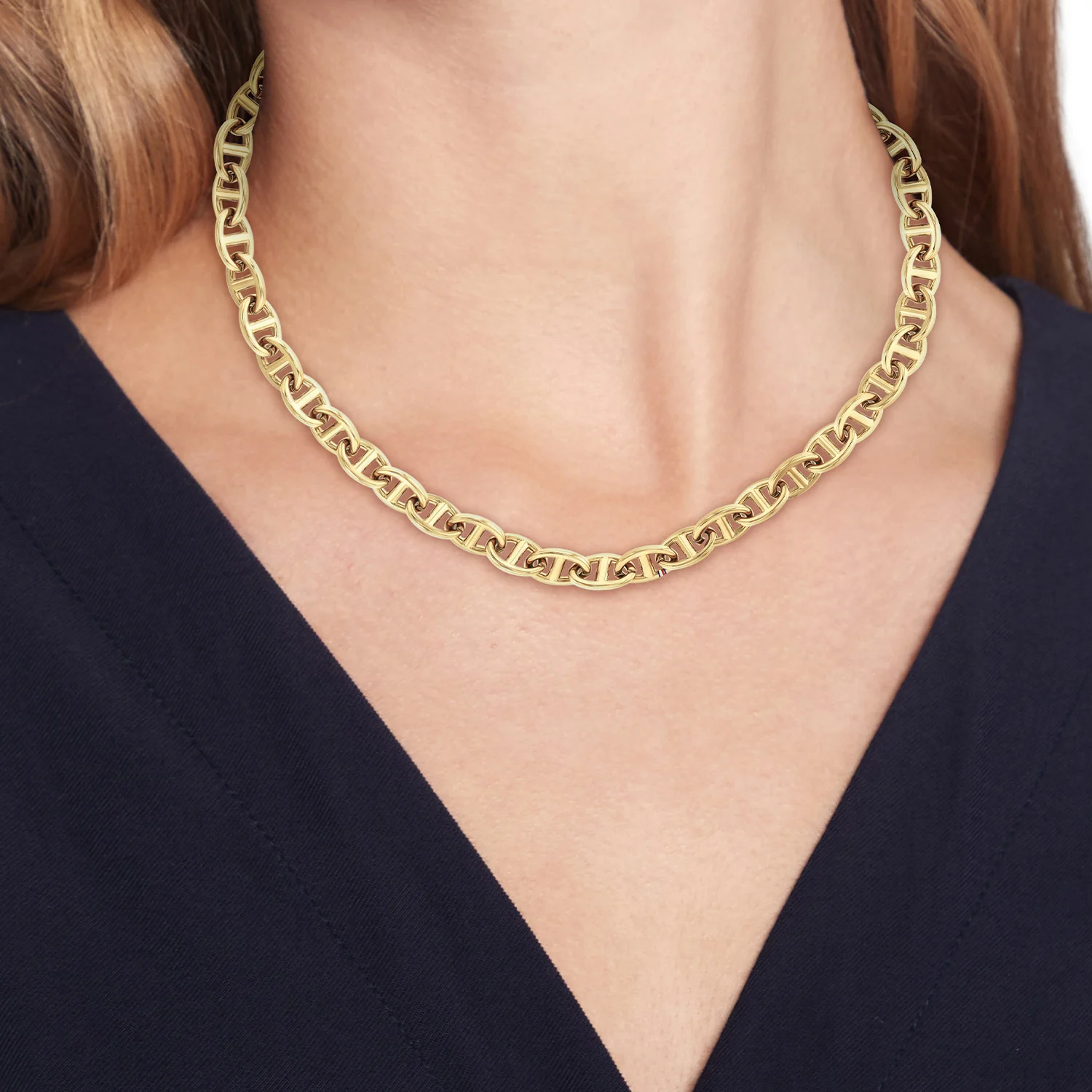 Tommy Hilfiger Roestvrij Staal Goudkleurige Dames Ketting TJ2781016 - Image 2
