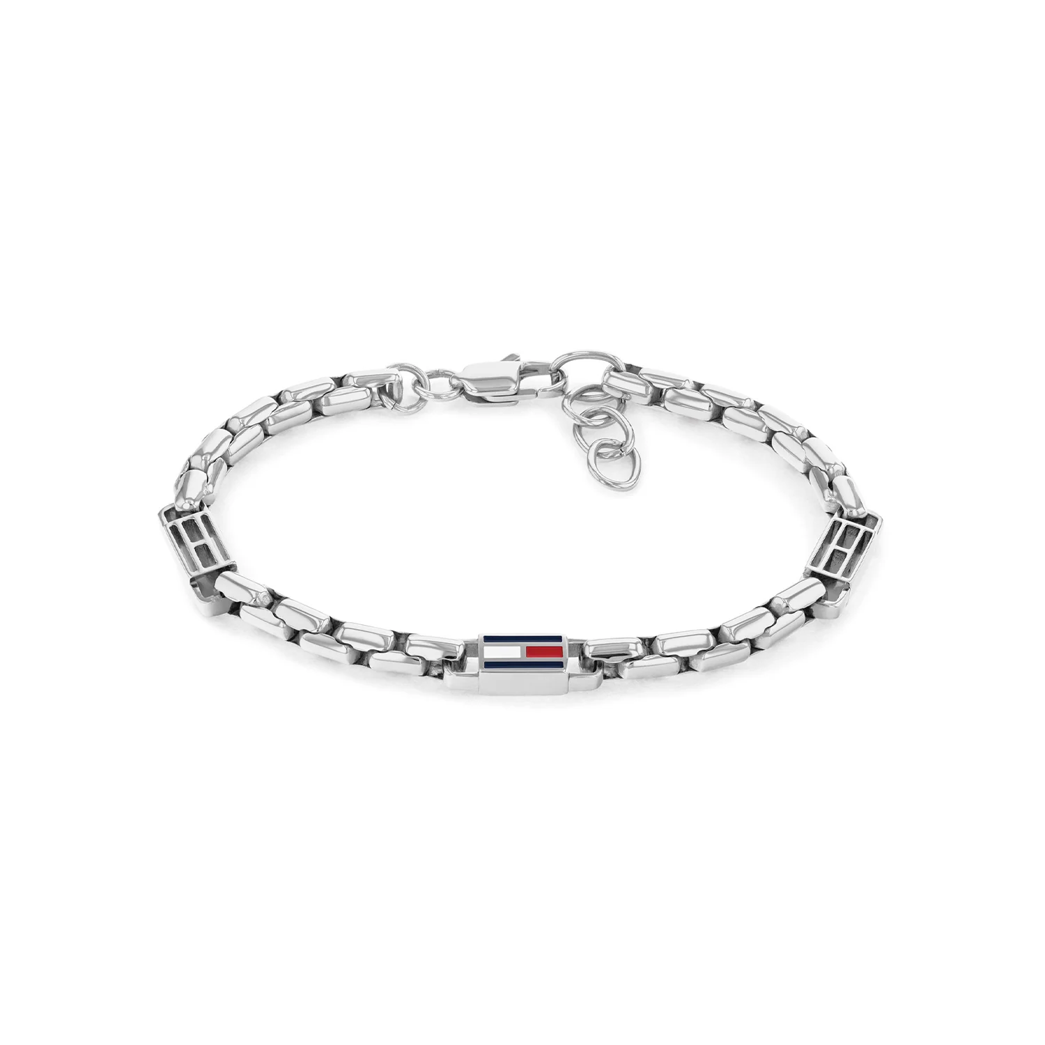 Tommy Hilfiger Roestvrij Staal Zilverkleurige Heren Schakelarmband TJ2790674