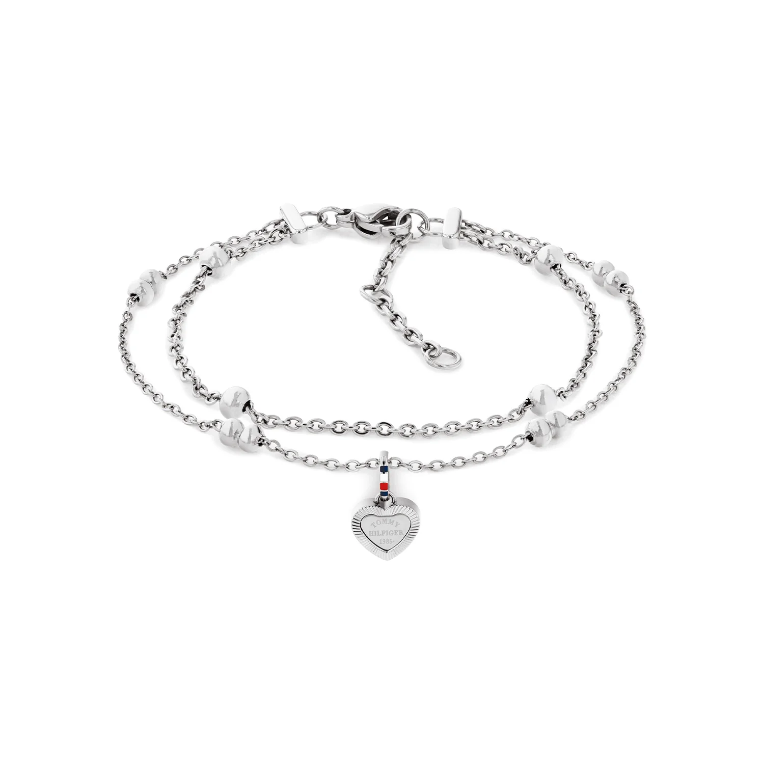 Tommy Hilfiger Roestvrij Staal Zilverkleurige Dames Schakelarmband TJ2781011