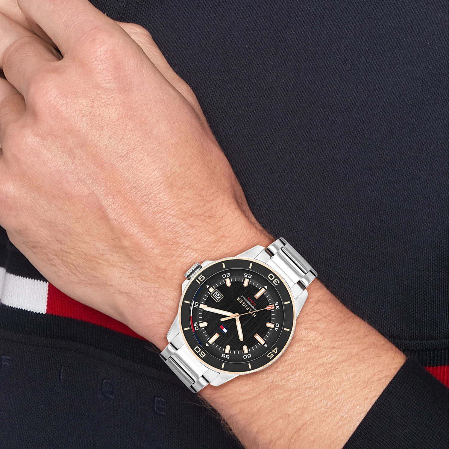 Tommy Hilfiger Zilverkleurig Herenhorloge TH1792228 - Image 2