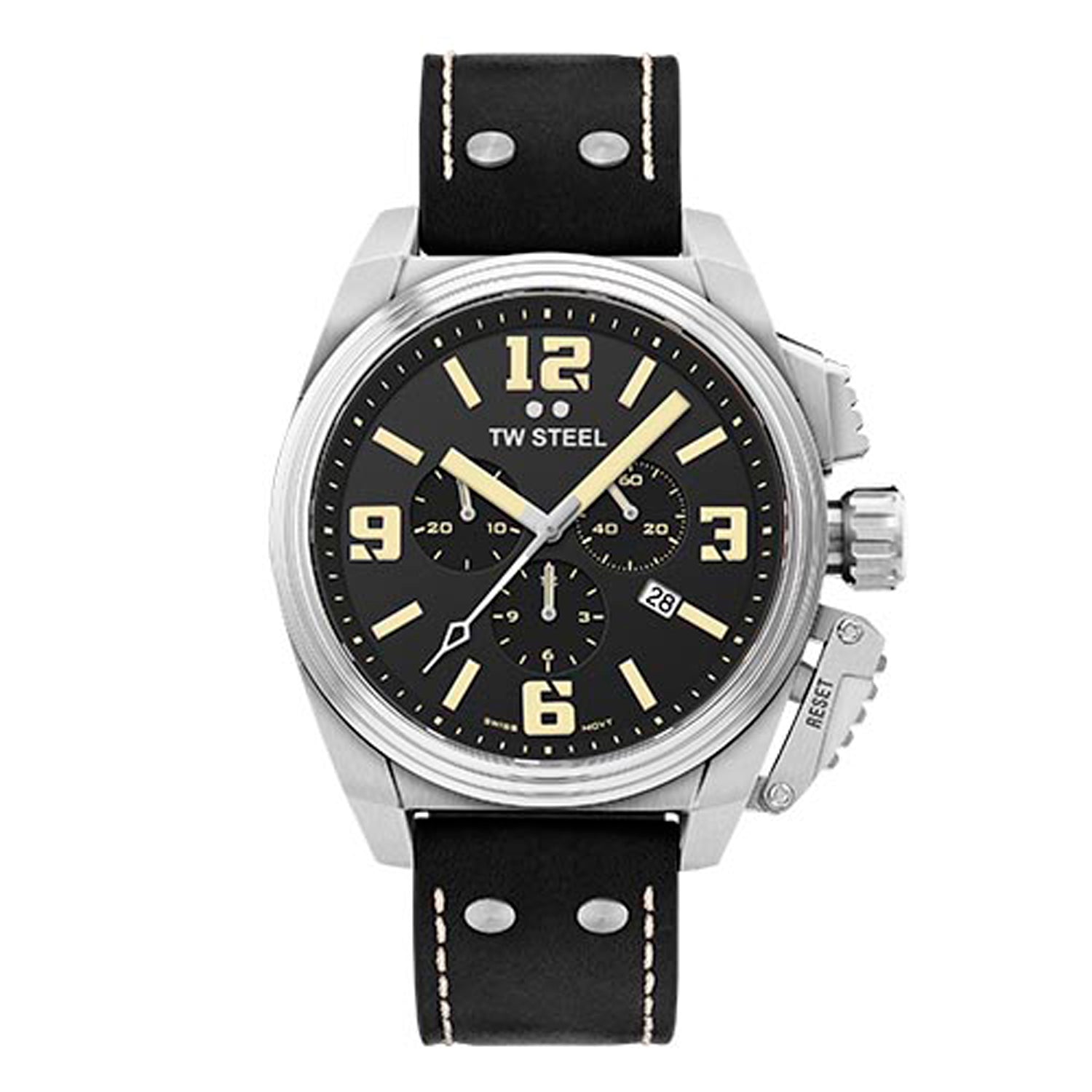 TW Steel Canteen Zwart Heren Horloge 2002-TW1011