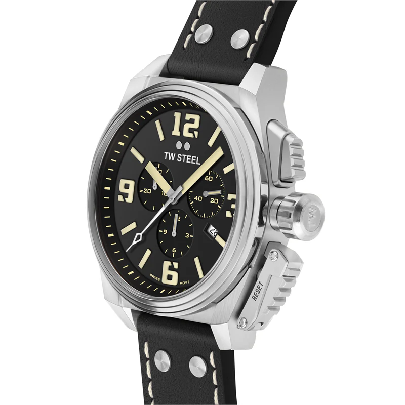 TW Steel Canteen Zwart Heren Horloge 2002-TW1011 - Image 2