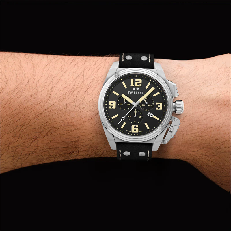 TW Steel Canteen Zwart Heren Horloge 2002-TW1011 - Image 4