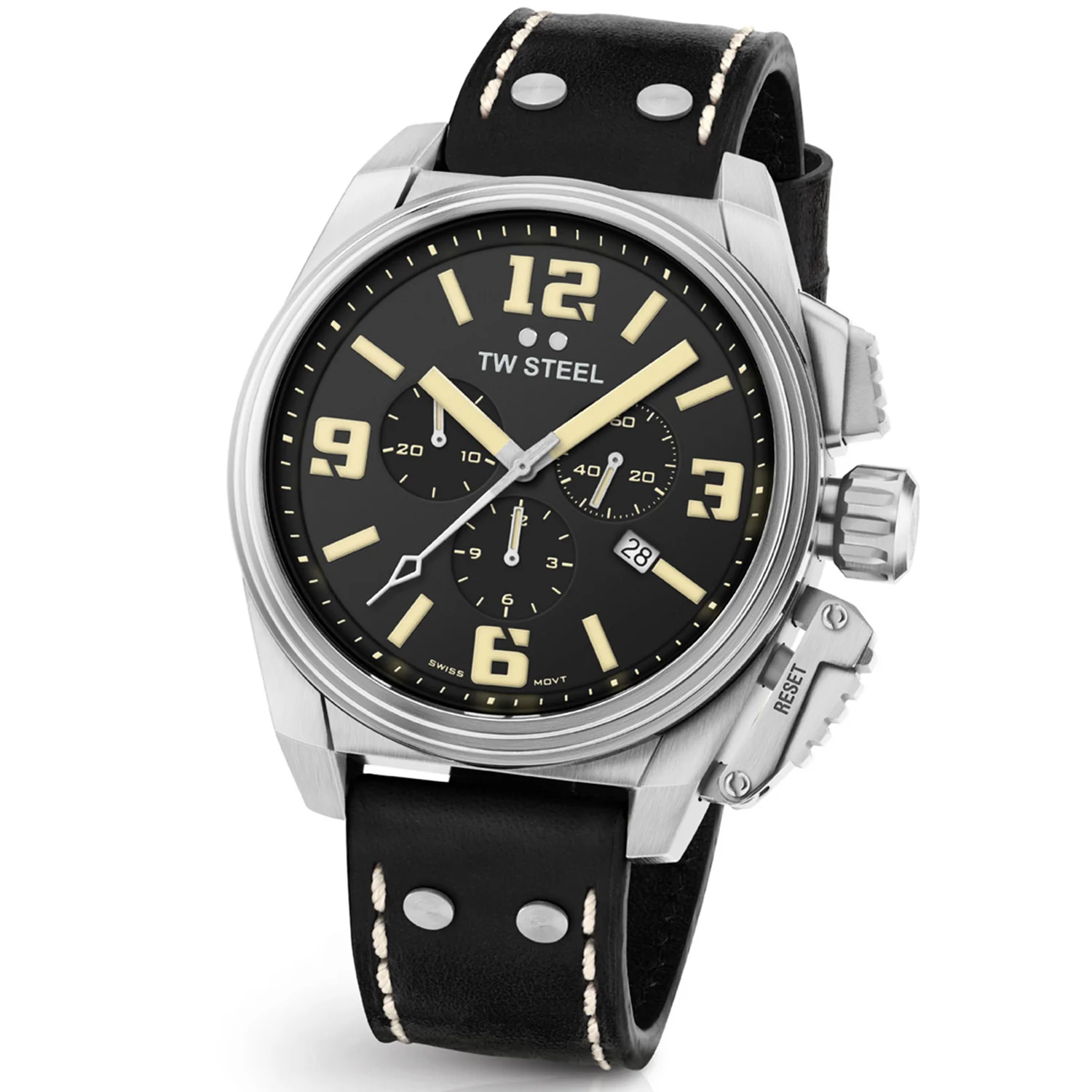 TW Steel Canteen Zwart Heren Horloge 2002-TW1011 - Image 5