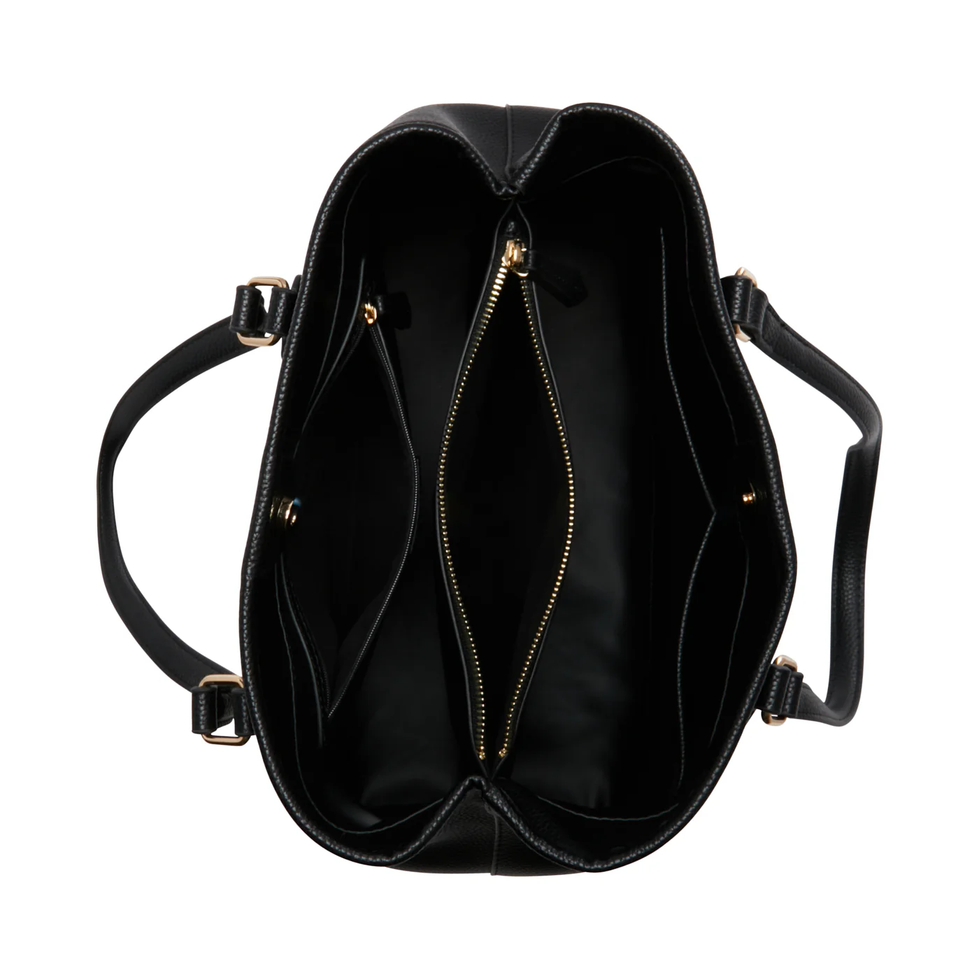 Valentino Bags Brixton Black Shopper VBS7LX01NERO - Image 4