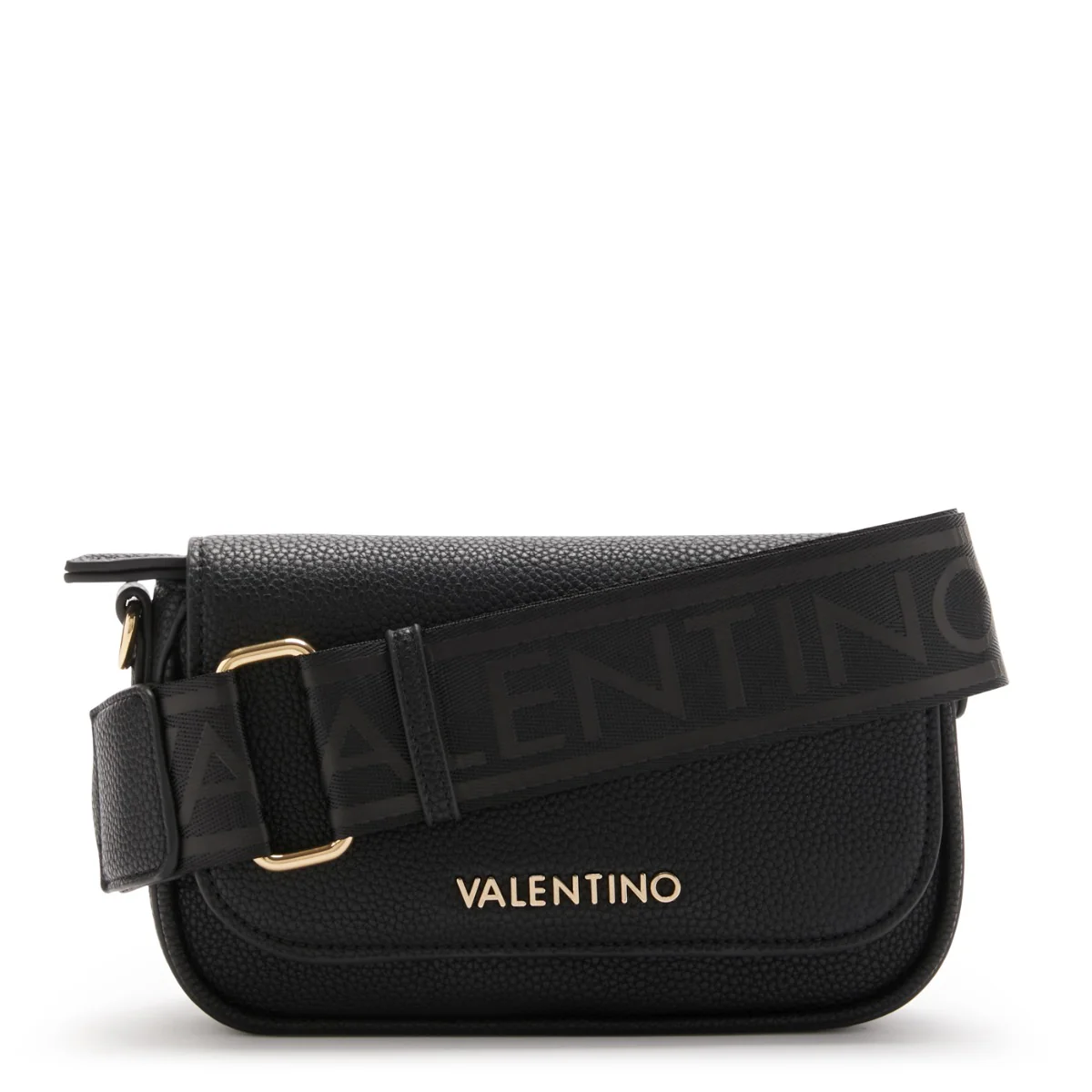 Valentino Bags Miramar Black Shoulder Bag VBS7UE02GNERO