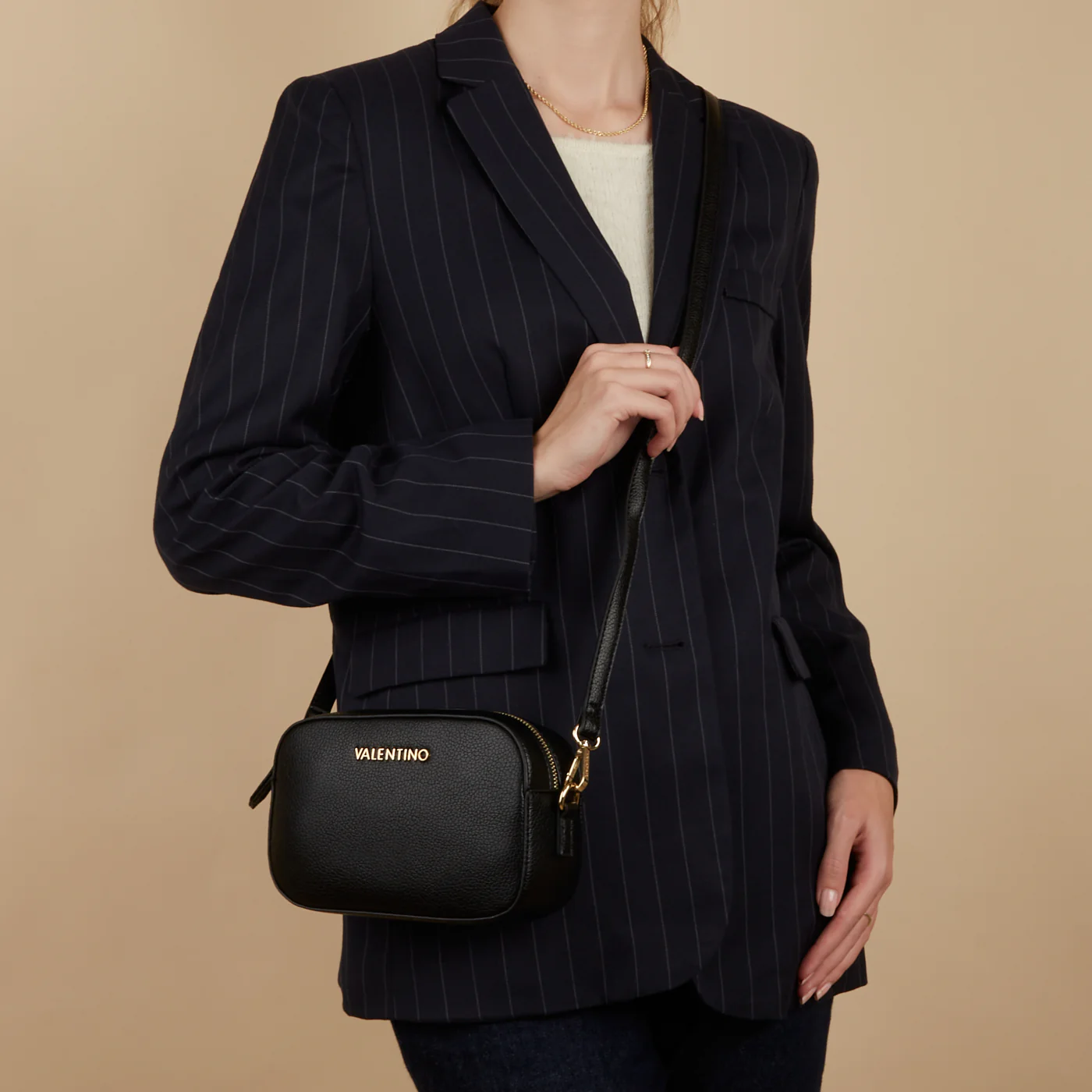 Valentino Bags Special Martu Black Crossbody bag VBS5UD05NERO - Image 2