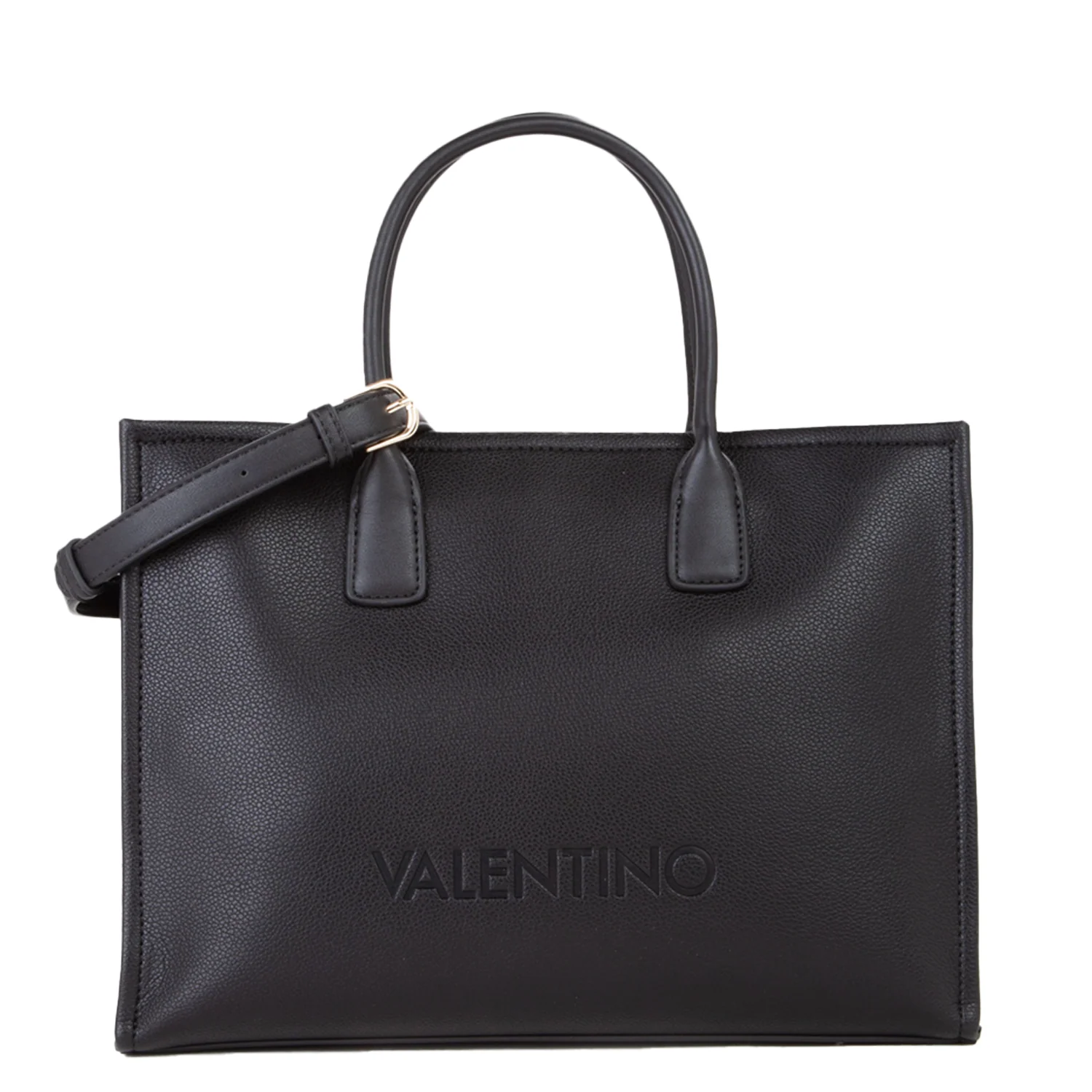 Valentino Bags Wilk Black Shopper VBS9I504NERO