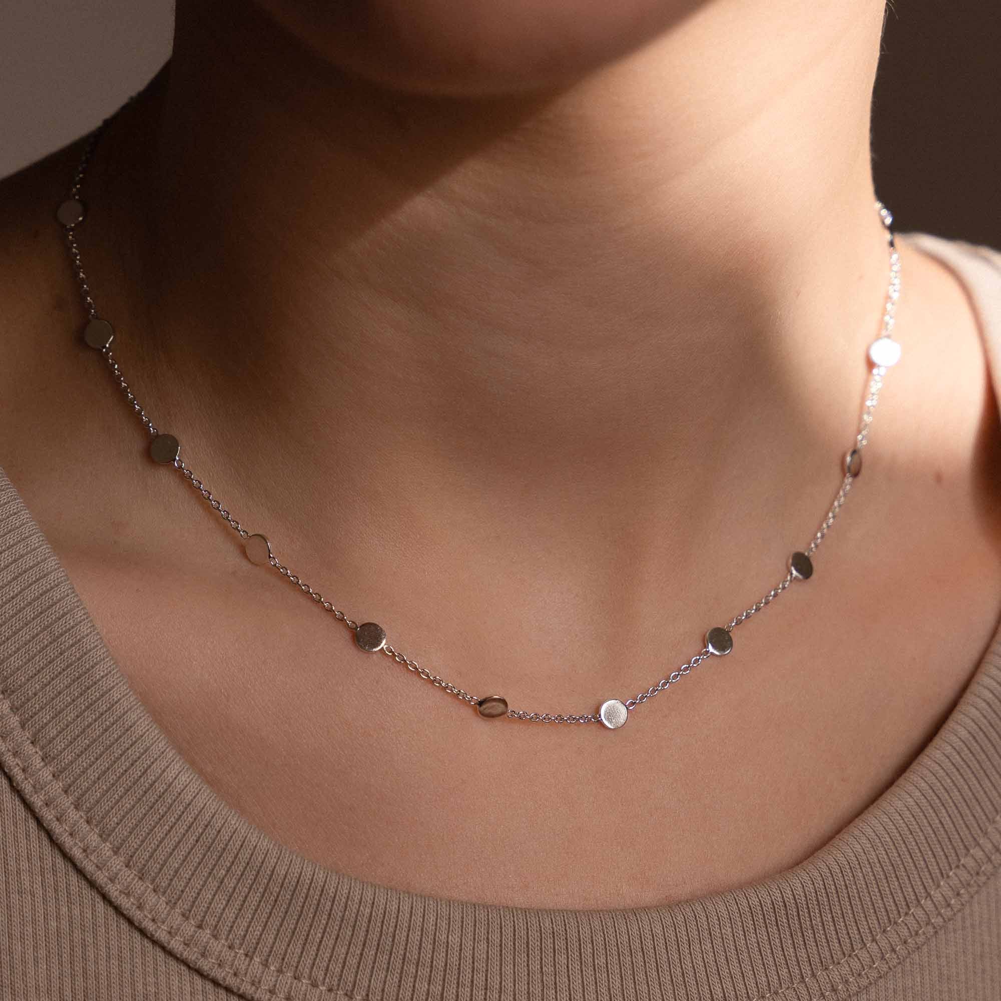 Violet Hamden Luna 925 Sterling Zilveren Choker met Manen VH15002 - Image 2