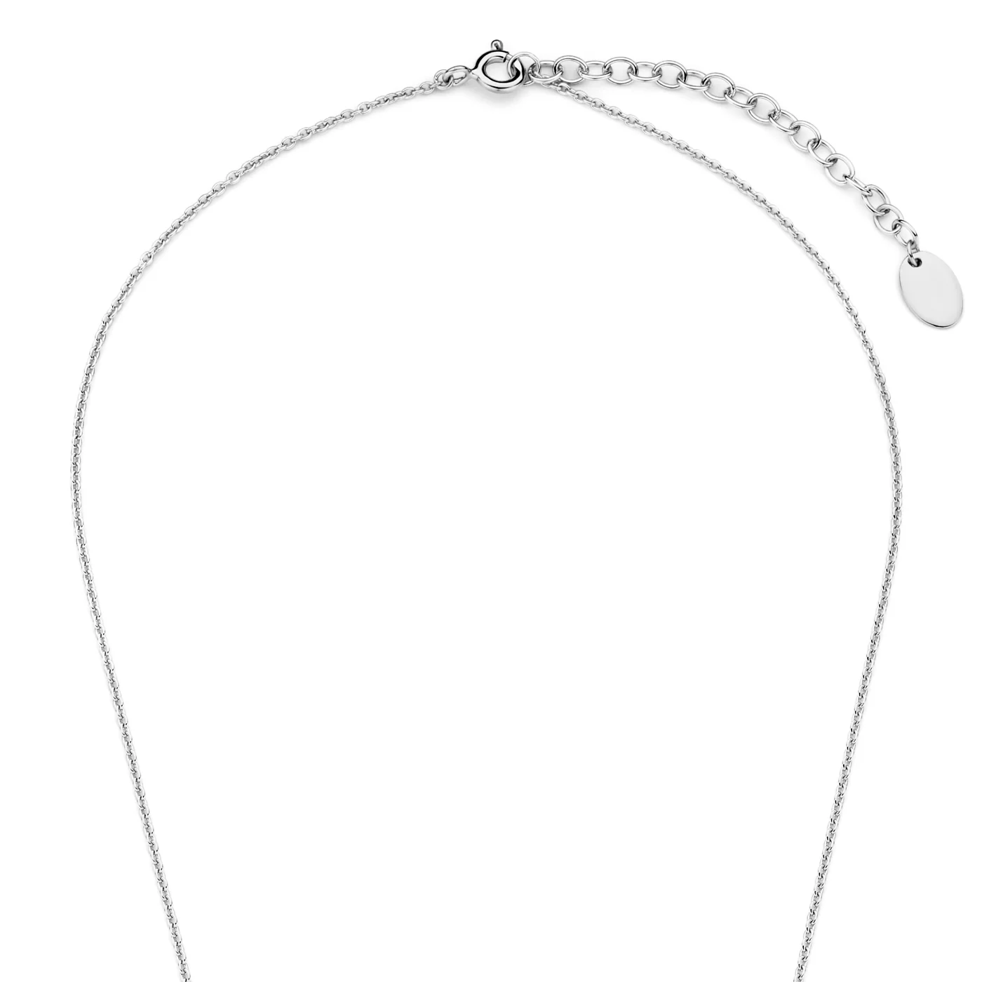 Violet Hamden Luna 925 Sterling Zilveren Ketting met Manen en Witte Zirkonia Steentje VH340039 - Image 4