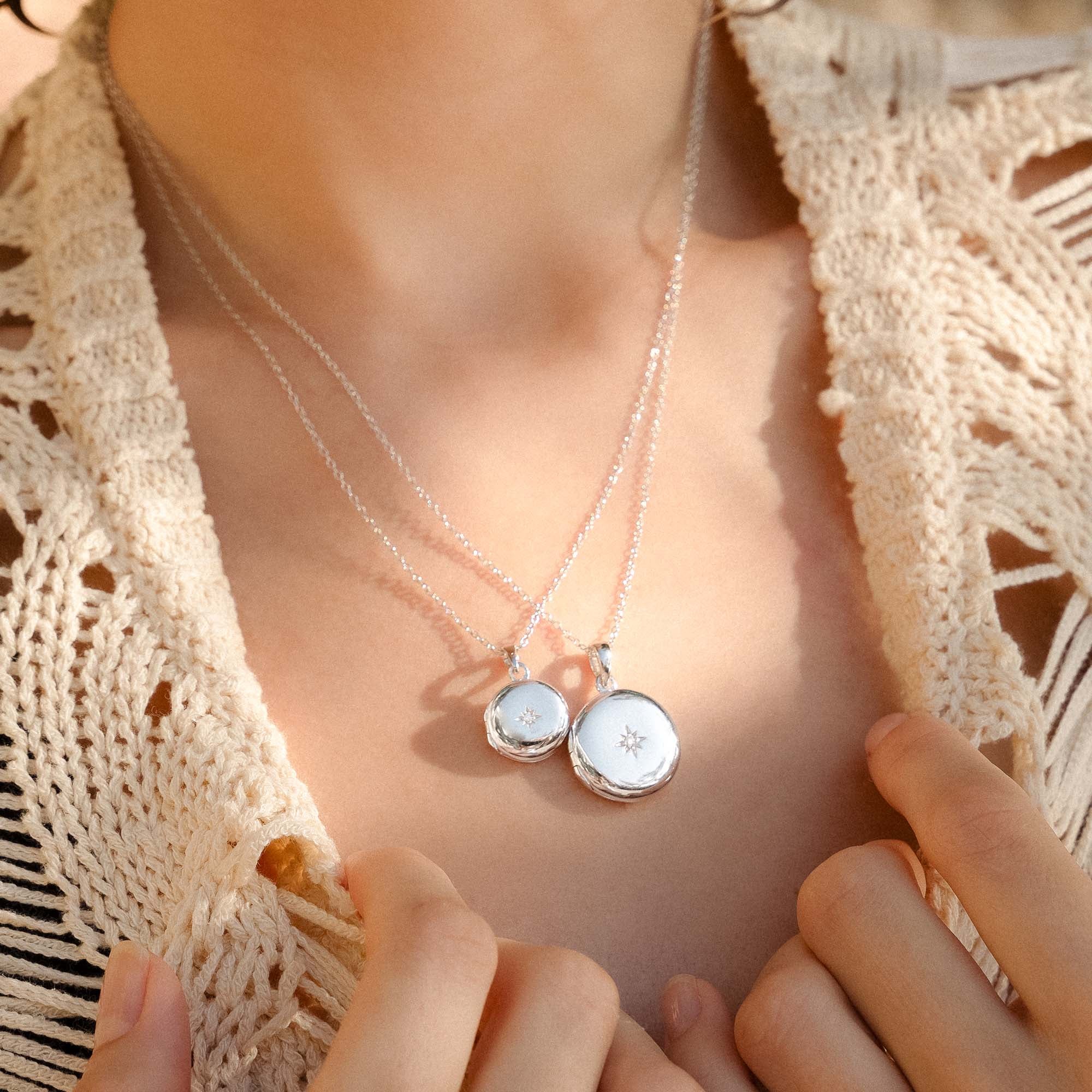 Violet Hamden Sisterhood Memory 925 Sterling Zilveren Ketting met Foto Medaillon VH340029 - Image 4