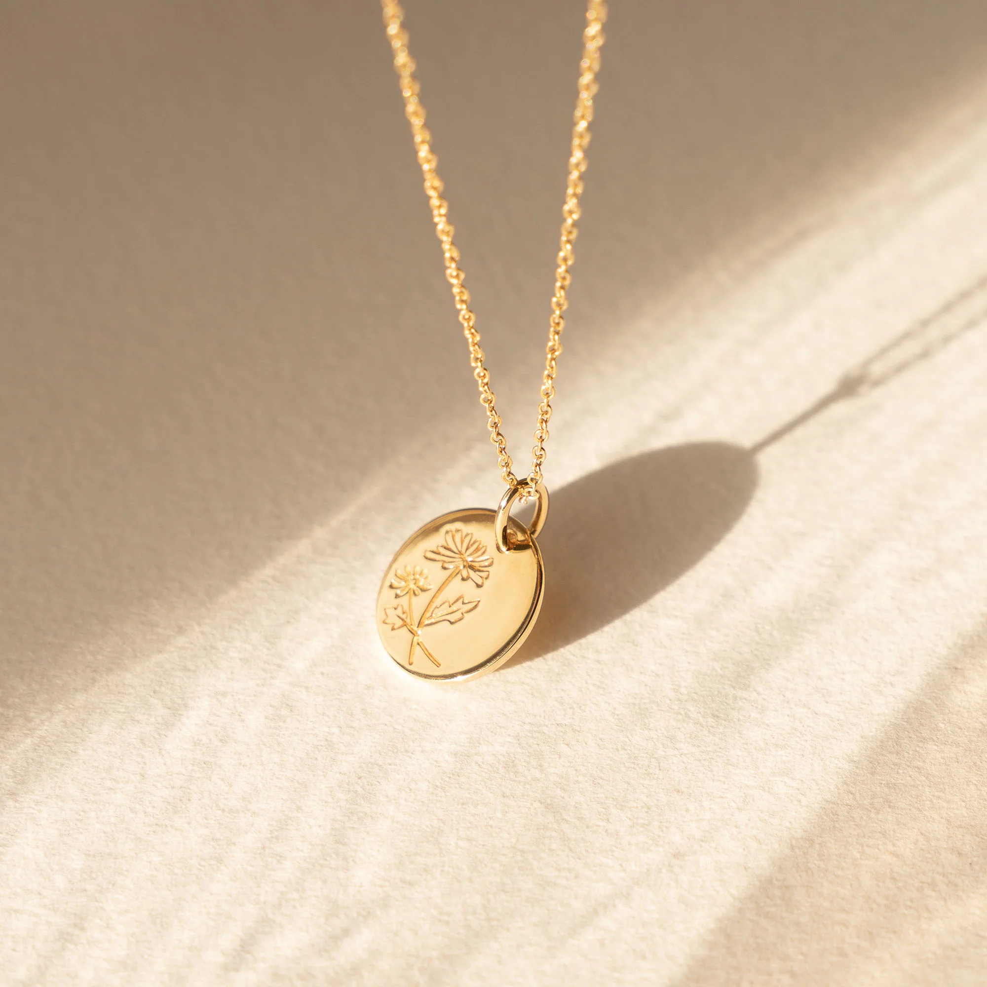 Violet Hamden Venus 925 Sterling Zilveren Gold Plated Ketting met Geboortebloem VH340025-OCT - Image 4