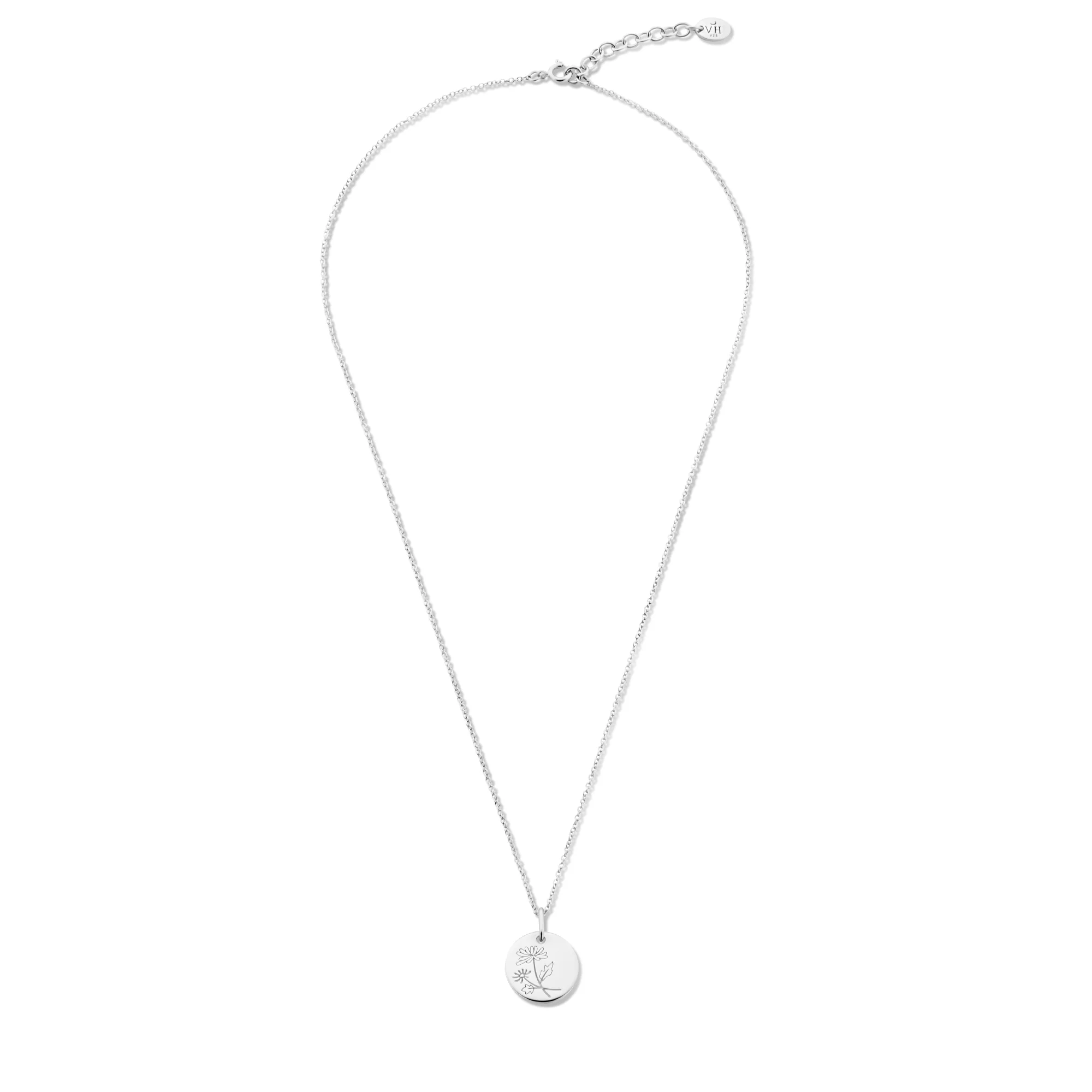 Violet Hamden Venus 925 Sterling Zilveren Ketting met Geboortebloem VH340026-AUG - Image 7