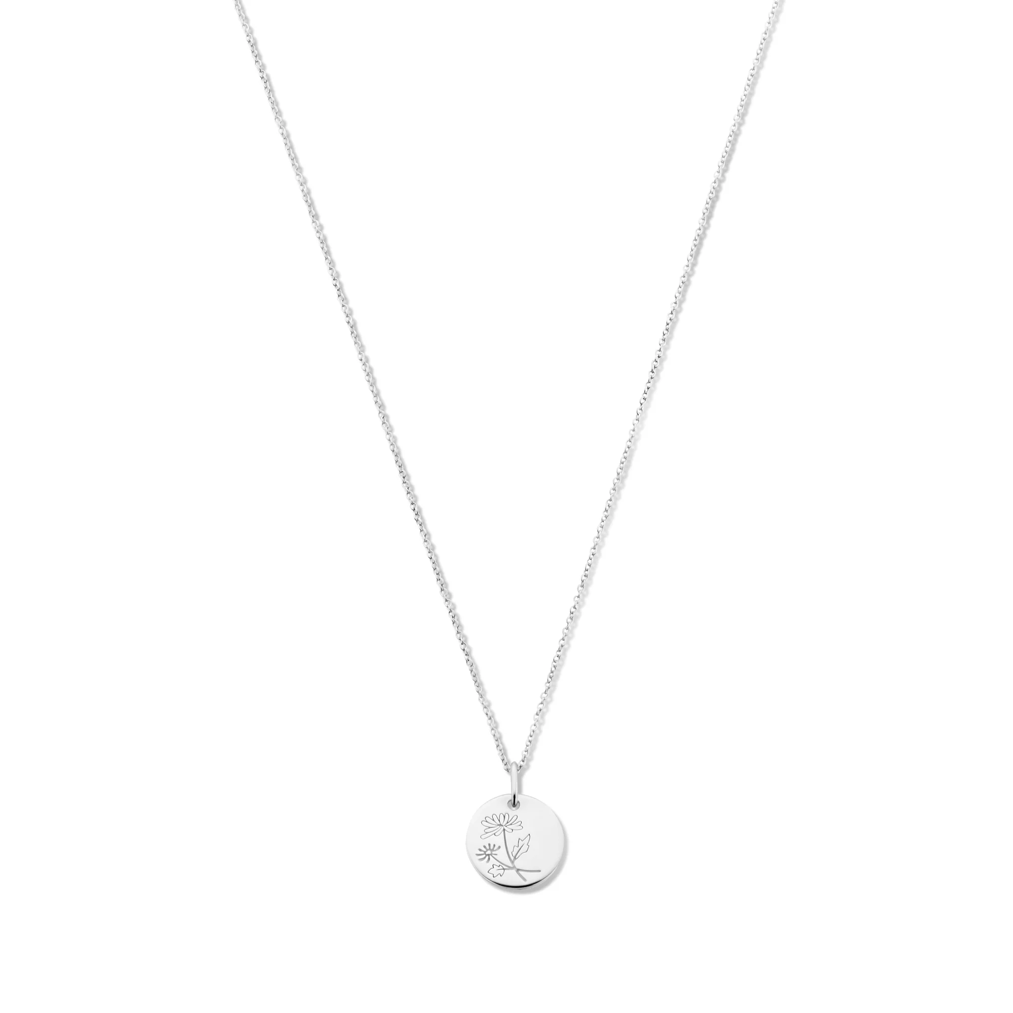 Violet Hamden Venus 925 Sterling Zilveren Ketting met Geboortebloem VH340026-JUL