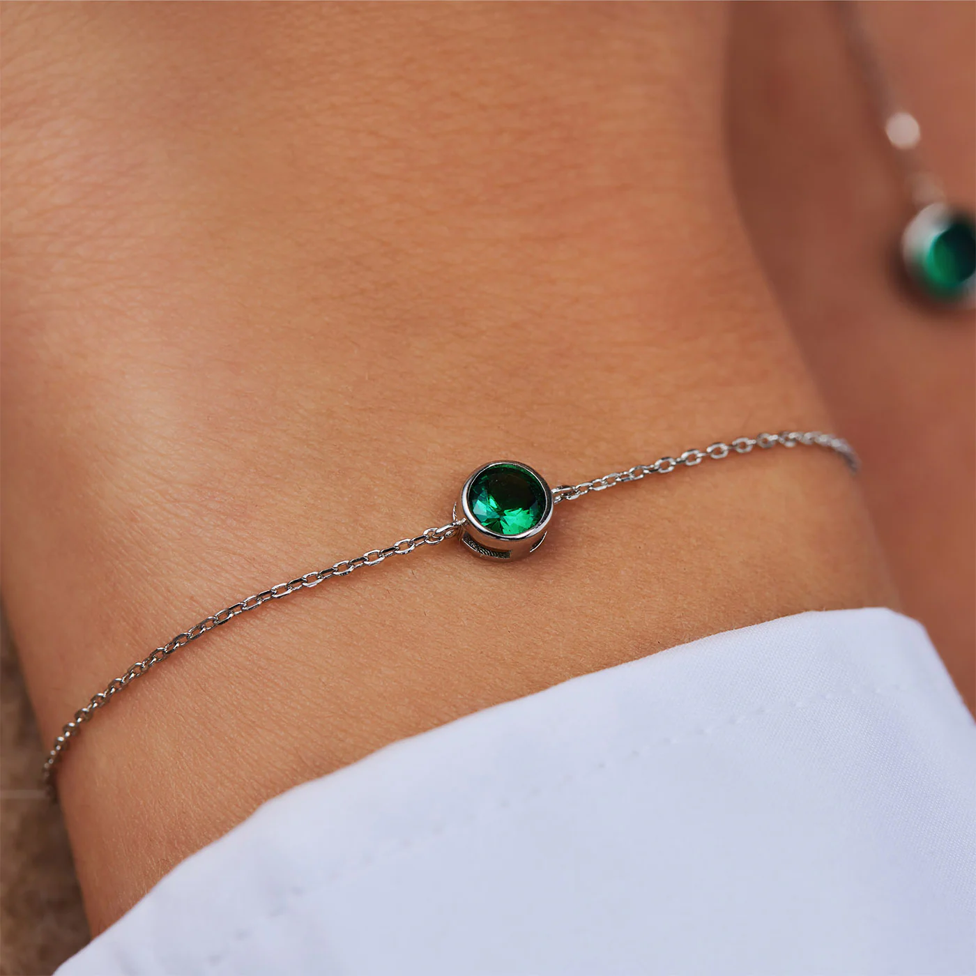Violet Hamden Venus 925 Sterling Zilveren Armband met Geboortesteen VH320009-DEC - Image 2