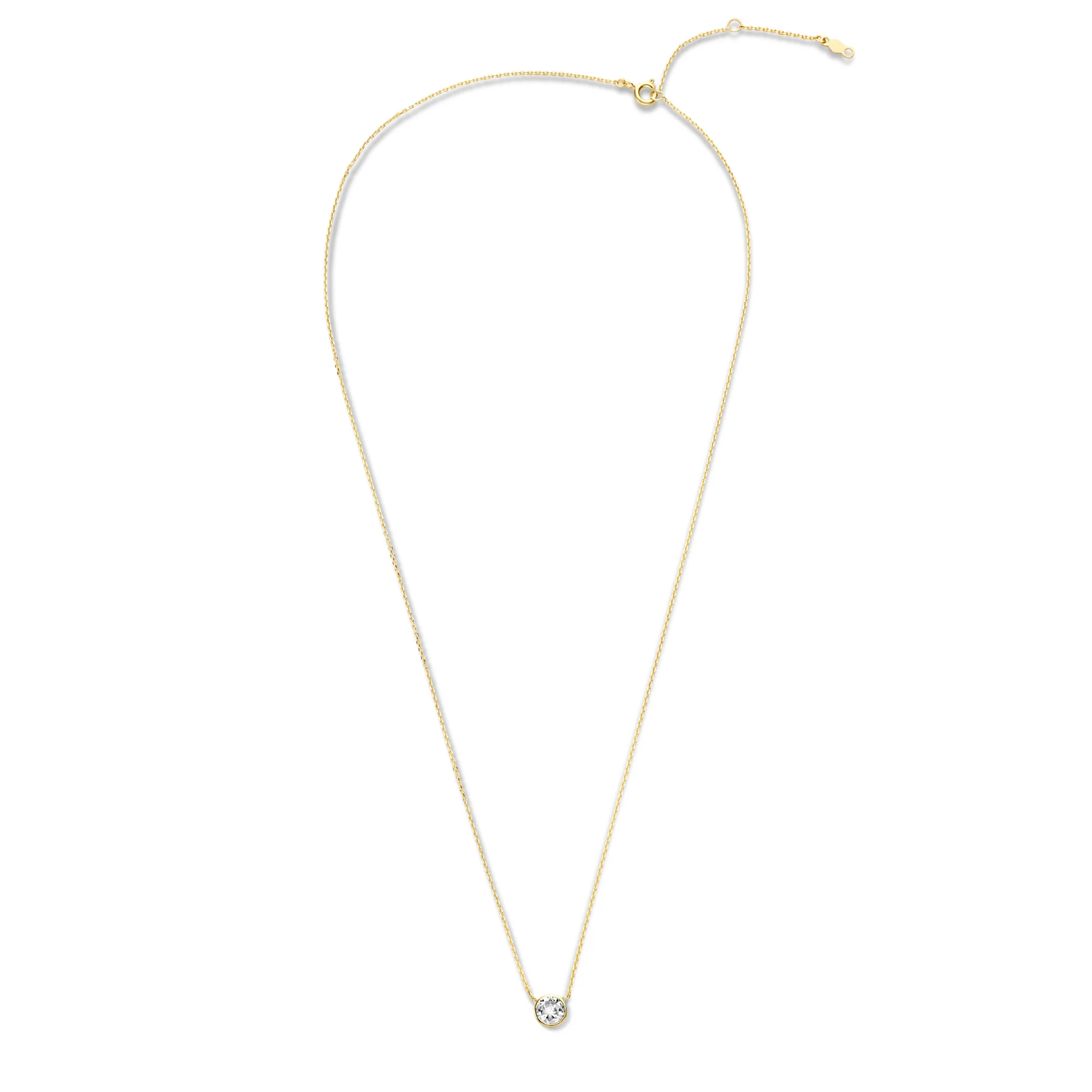 Violet Hamden Venus 925 Sterling Zilveren Gold Plated Ketting met Geboortesteen VH340010-JUL - Image 7