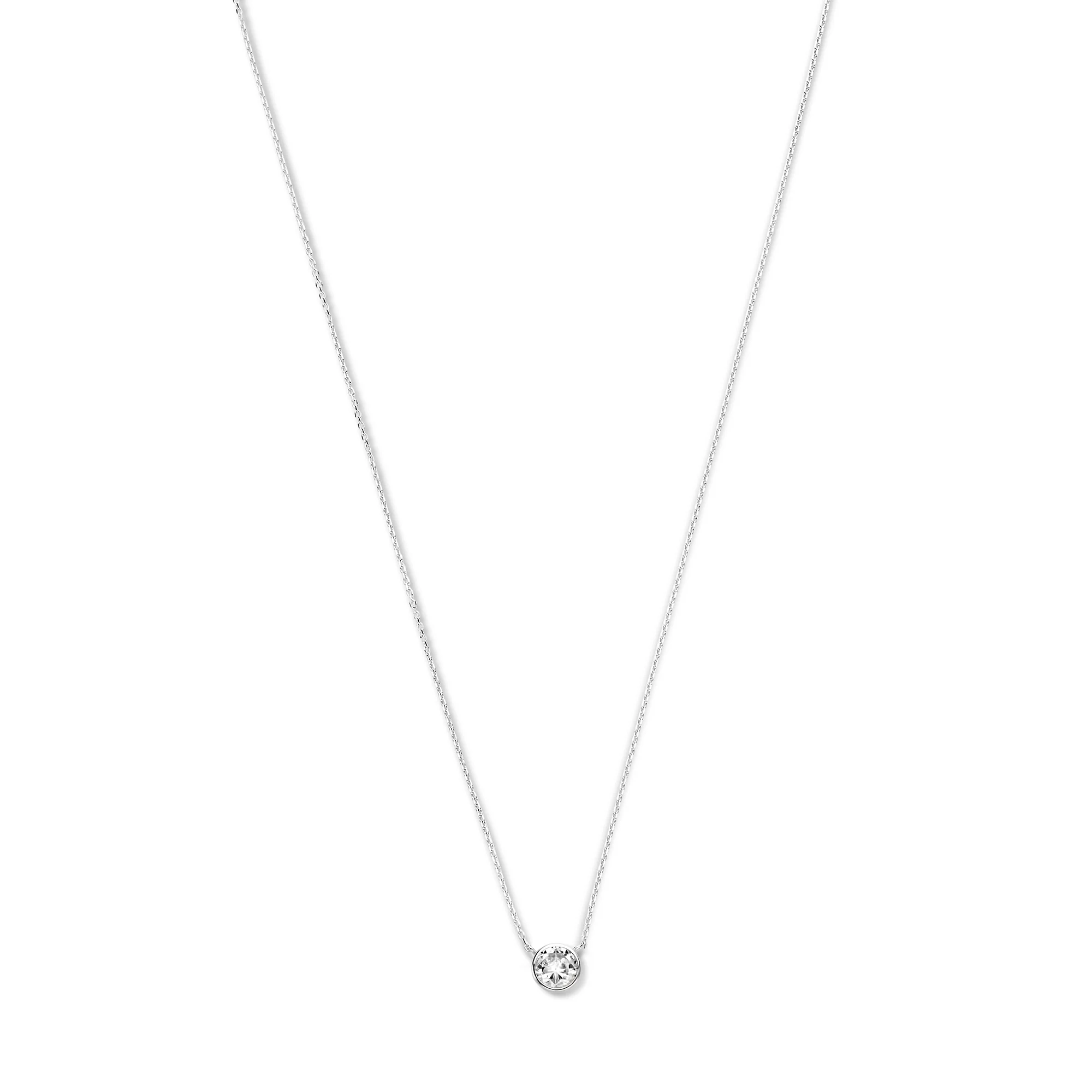 Violet Hamden Venus 925 Sterling Zilveren Ketting met Geboortesteen VH340009-JUL